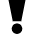 Exclamation Icon from Block – Free Set