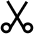 Scissors Icon from Atlas Line Set