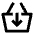 Shopping Basket Load Add Icon from Nova Line Icon Set