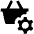 Shopping Basket Setting Icon from Nova Solid Set
