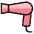 Bathroom Hair Dryer Icon from Ultimate Colors Set