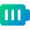 Battery Full 1 Icon from Core Gradient Set