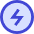 Bolt Charging Power Icon from Sharp Duo Set