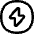 Bolt Charging Power Icon from Flex Line Set