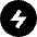 Bolt Charging Power Icon from Sharp Solid Set