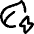 Leaf Energy Saving Icon from Flex Line Set