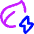 Leaf Energy Saving Icon from Flex Neon Set