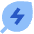 Leaf Energy Saving Icon from Sharp Flat Set