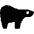 Bear Body 1 Icon from Ultimate Bold Set | Free Download as SVG Vector and Transparent PNG | Streamline icons