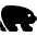 Bear Body Icon from Ultimate Bold Set | Free Download as SVG Vector and Transparent PNG | Streamline icons