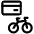 Bike Card Payment Icon from Ultimate Regular Set