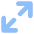 Line Arrow Expand Diagonal Large 1 Icon from Core Flat Set