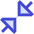 Triangle Arrow Shrink Diagonal Large 1 Icon from Sharp Duo Set