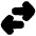 Line Arrow Transfer Horizontal Large 2 Icon from Plump Solid Set