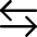 Line Arrow Transfer Horizontal Large 3 Icon from Core Line Set