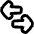 Line Arrow Transfer Horizontal Large 3 Icon from Plump Remix Set