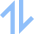 Line Arrow Transfer Vertical Large 1 Icon from Sharp Flat Set