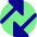 Triangle Arrow Transfer Diagonal Large 3 Icon from Core Pop Set