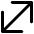 Diagonal Line Arrow Large 1 Icon from Core Remix Set