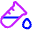 Blood Sample Icon from Plump Neon Set