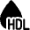 Hdl Cholesterol Type Icon from Ultimate Bold Set