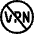 Vpn Off Circle Icon from Ultimate Regular Set