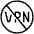 Vpn Off Circle Icon from Ultimate Light Set
