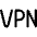 Vpn On Icon from Ultimate Regular Set
