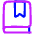Bookmark Book Icon from Plump Neon Set