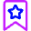 Bookmark Favorite Star Icon from Core Neon Set