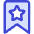 Bookmark Favorite Star Icon from Core Duo Set