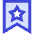 Bookmark Favorite Star Icon from Sharp Duo Set