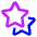 Bookmark Library Icon from Core Neon Set