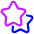 Bookmark Library Icon from Plump Neon Set