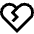 Broken Heart icon - Free transparent PNG, SVG. No sign up needed.