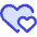 Double Heart icon - Free transparent PNG, SVG. No sign up needed.