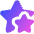 Double Star Icon from Core Gradient Set