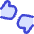 Feedback Like Dislike Icon from Flex Duo Set