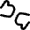 Feedback Like Dislike Icon from Flex Line Set
