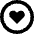 Heart Circle Icon from Sharp Remix Set | Free Download as SVG Vector and Transparent PNG | Streamline icons