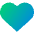 Heart Icon from Core Gradient Set