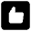 Like Square Icon from Core Solid Set