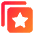 Stack Star Bookmark Manage Icon from Core Gradient Set