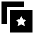 Stack Star Bookmark Manage Icon from Sharp Solid Set