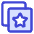 Stack Star Bookmark Manage Icon from Core Duo Set