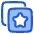 Stack Star Bookmark Manage Icon from Plump Duo Set