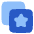 Stack Star Bookmark Manage Icon from Plump Flat Set