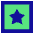 Star Square Icon from Sharp Pop Set