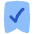 Validated Bookmark icon - Free transparent PNG, SVG. No sign up needed.