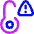 Beware Temperature Icon from Flex Neon Set